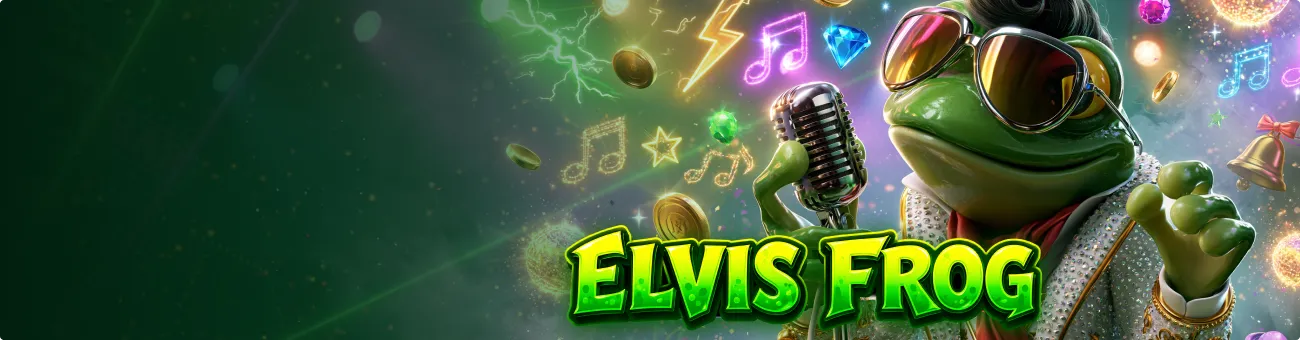 Elvis frog slot Banner 3